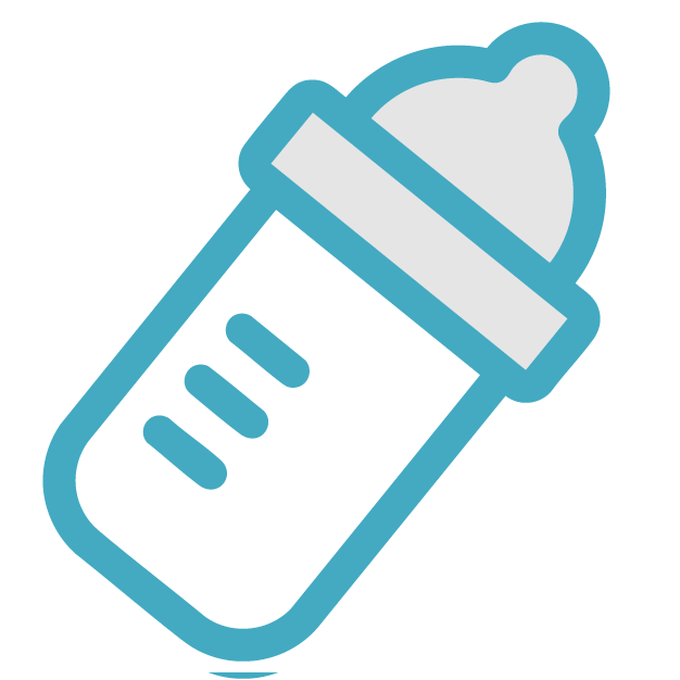 Breastfeeding and bottle-feeding challenges icon