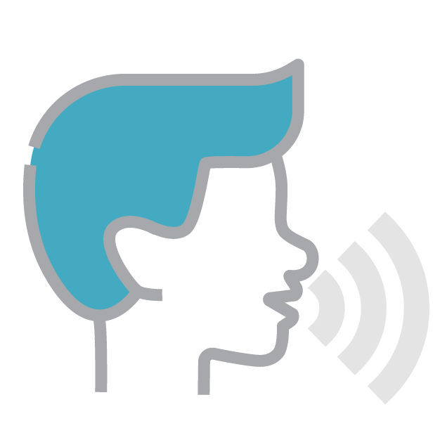 Speech delays or difficulties icon